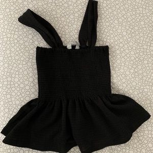 Madewell peplum tank